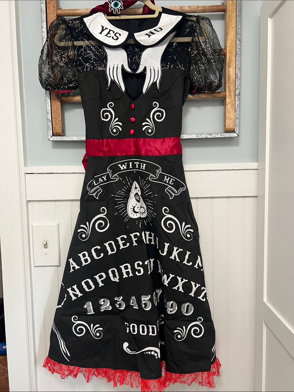Women’s leg Avenue size small spooky board beauty costume dress Halloween ouija